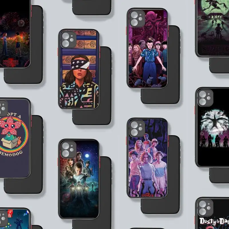 American TV Stranger Things Phone Case Matte Transparent for iPhone 7 8 11 12 s mini pro X XS XR MAX Plus coque
American TV Stranger Things Phone Case Matte Transparent for iPhone 7 8 11 12 s mini pro X XS XR MAX Plus coque