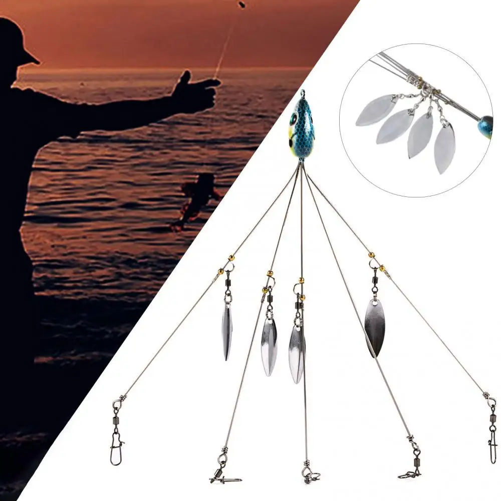 55% Discounts Hot!Umbrella Fishing Lure Rig Group 5 Arms Winter Swimming Bait Snap Swivel Spinner
55% Discounts Hot!Umbrella Fishing Lure Rig Group 5 Arms Winter Swimming Bait Snap Swivel Spinner