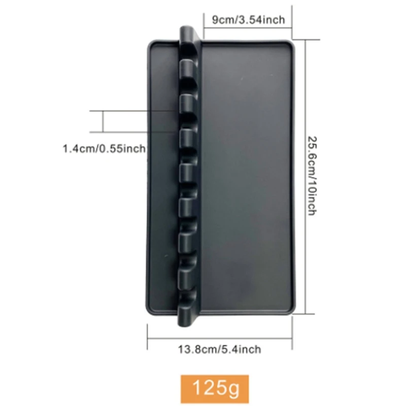 New Kitchen Tool Rack, Kitchen Drain Pad, Silicone Tool Rack, 8-Grid Kitchen Utensils Antifouling Pad