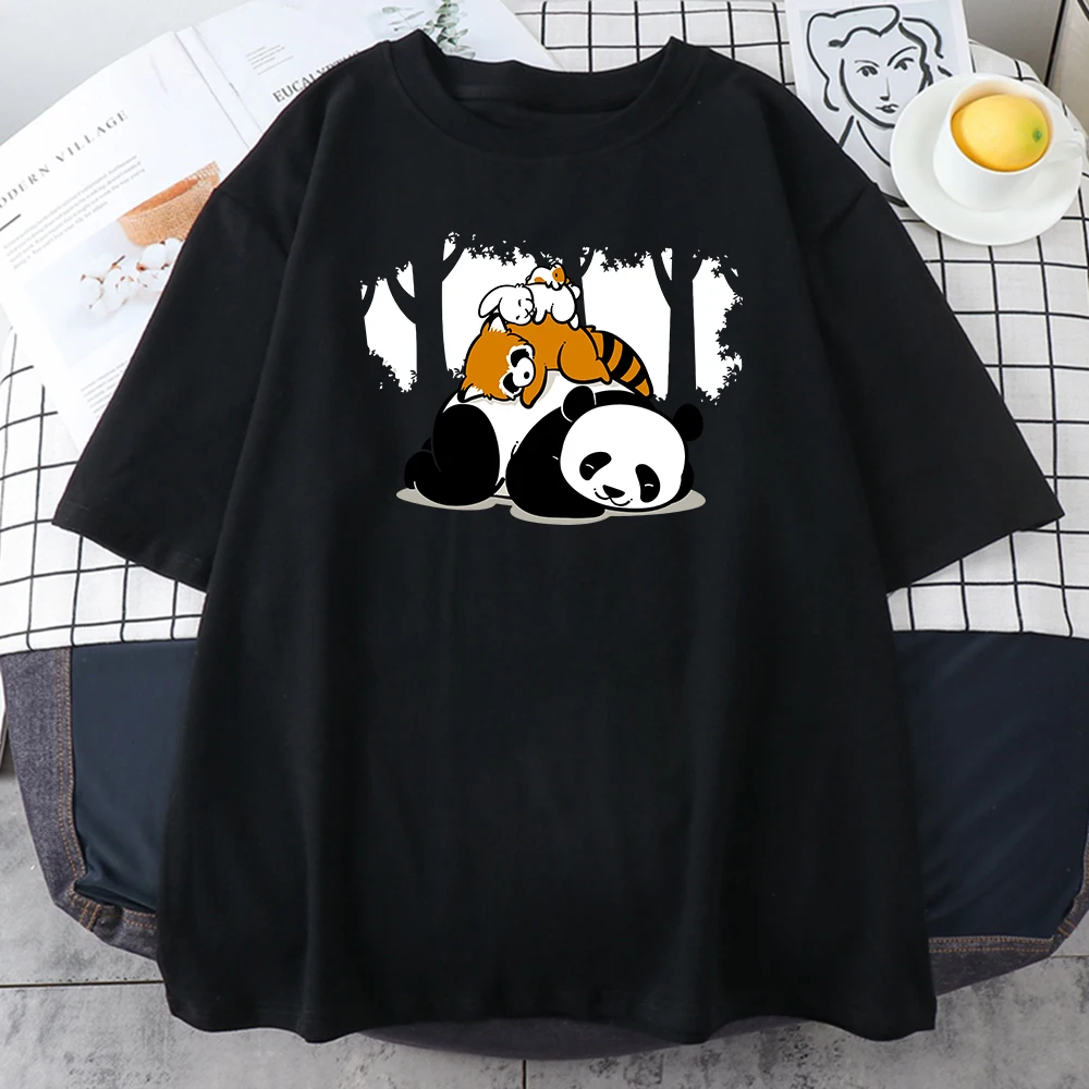 Fashion Breathable Cute Panda Bunny Sleep Printing Male T-Shirts Clothing Summer Comfortable Tshirts Oversized Soft
Fashion Breathable Cute Panda Bunny Sleep Printing Male T-Shirts Clothing Summer Comfortable Tshirts Oversized Soft