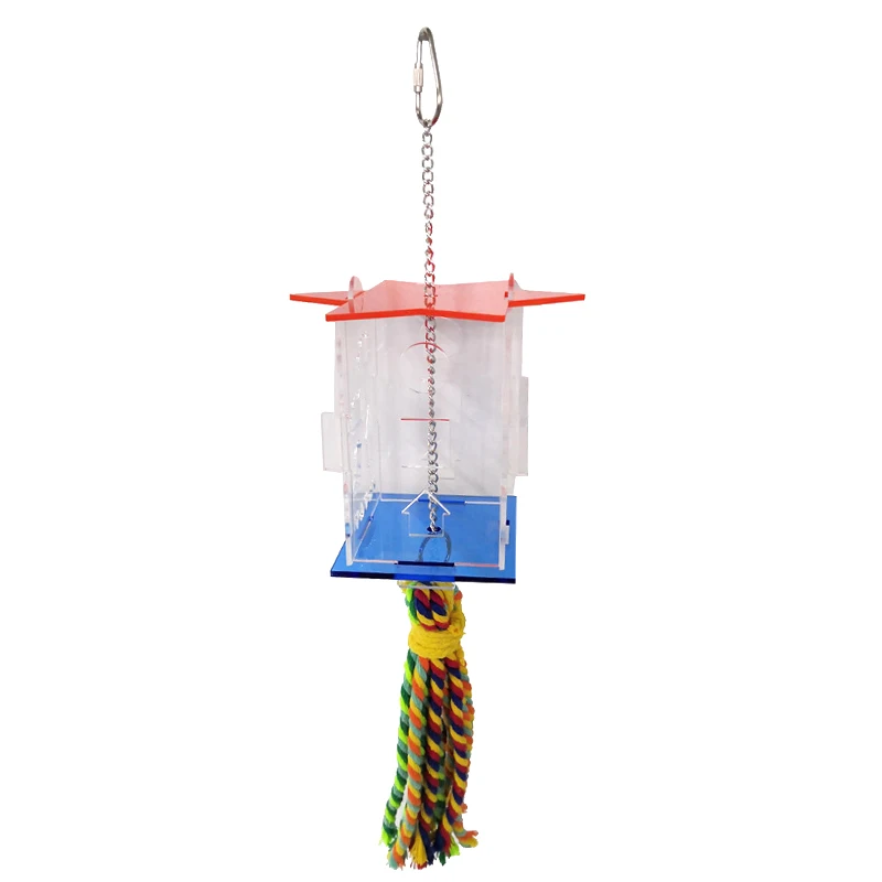 Parrots Food Feeder Hanging Feeding Toy Birds House Foraging Chain Round Square Birds Feeder PLDI889
Parrots Food Feeder Hanging Feeding Toy Birds House Foraging Chain Round Square Birds Feeder PLDI889