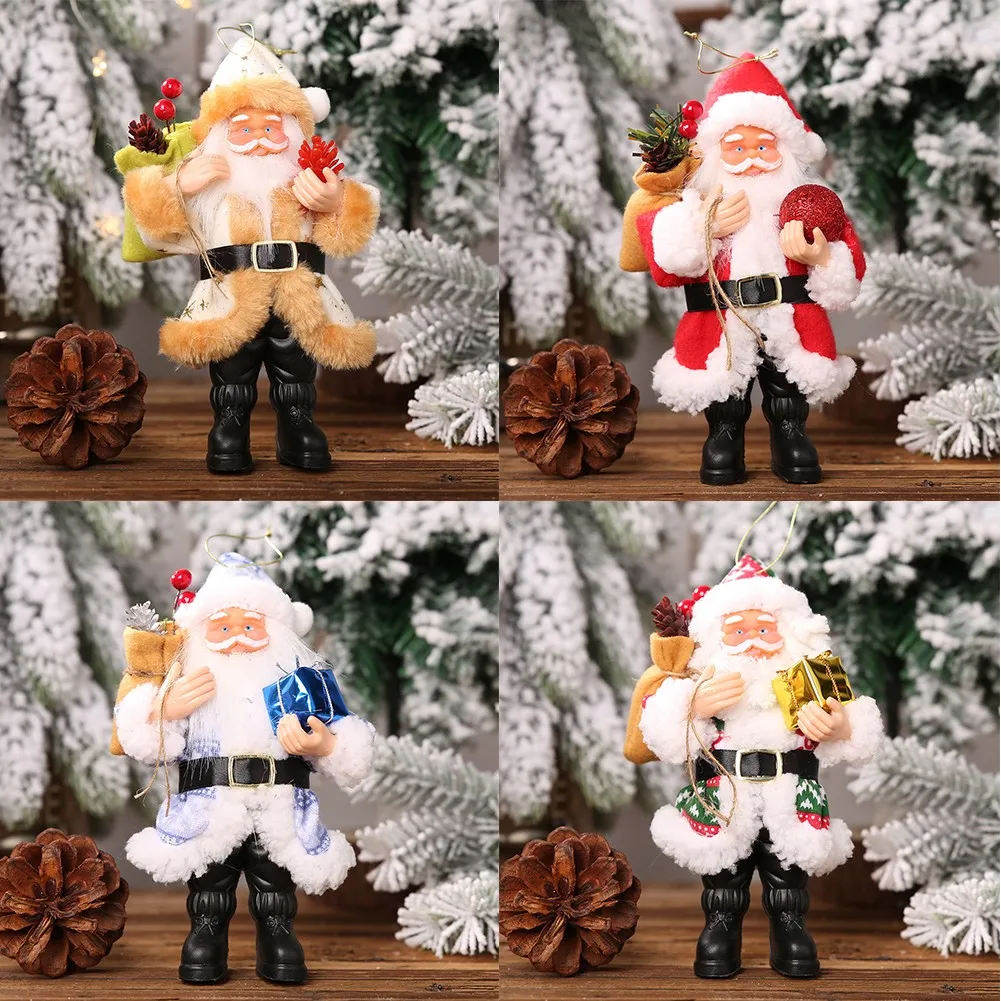 1*Santa Claus Standing Pose Doll 20*12cm Cloth + Resin Pendant Stand Pose Doll Small Doll Decoration Articles
1*Santa Claus Standing Pose Doll 20*12cm Cloth + Resin Pendant Stand Pose Doll Small Doll Decoration Articles