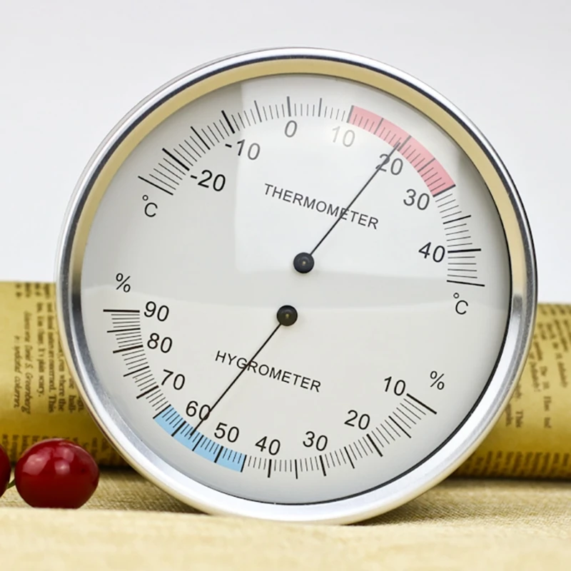 5 Inches Wall mounted Household Thermometer Hygrometer Analog Temperature Meter Dropshipping
5 Inches Wall mounted Household Thermometer Hygrometer Analog Temperature Meter Dropshipping