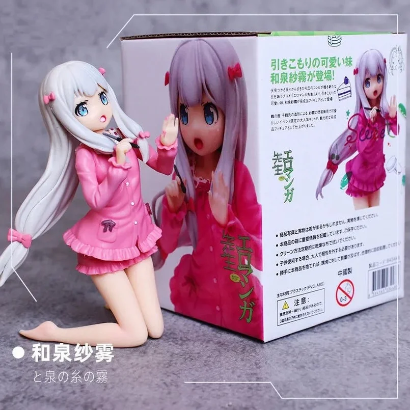 12cm Anime Eromanga Sensei Figure Izumi Sagiri PVC Action Figure Toys Collectible Model Toys
12cm Anime Eromanga Sensei Figure Izumi Sagiri PVC Action Figure Toys Collectible Model Toys