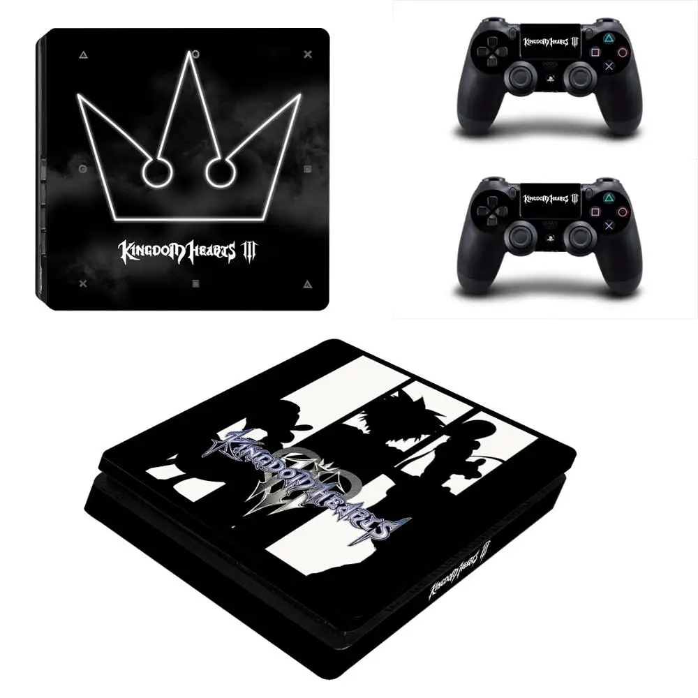 Тонкая наклейка Kingdom Hearts PS4 s Play station 4 для PlayStation тонкая Виниловая консоли и
