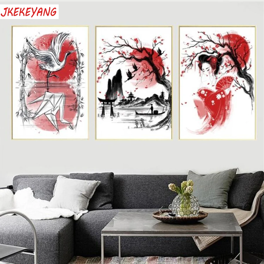 Full Square/Round Drill 5D DIY diamond painting 3pc Japanese beauty pictures mosaic Diamond Embroidery Wall Arts J1853
Full Square/Round Drill 5D DIY diamond painting 3pc Japanese beauty pictures mosaic Diamond Embroidery Wall Arts J1853