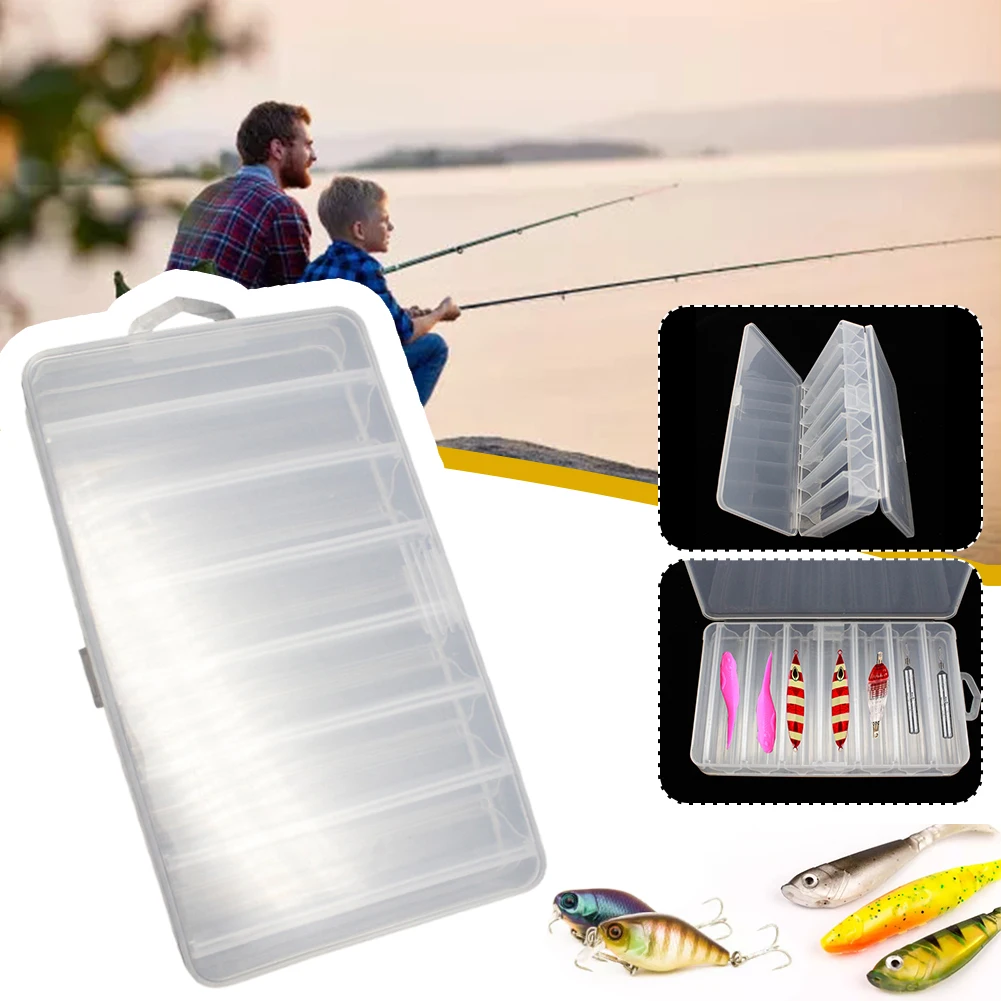 14 Compartments Fishing Tackle Box Double-Sided Fishing Lue Box Plastic Baits Storage Box Organizer Fishing Tackle Accessories
14 Compartments Fishing Tackle Box Double-Sided Fishing Lue Box Plastic Baits Storage Box Organizer Fishing Tackle Accessories