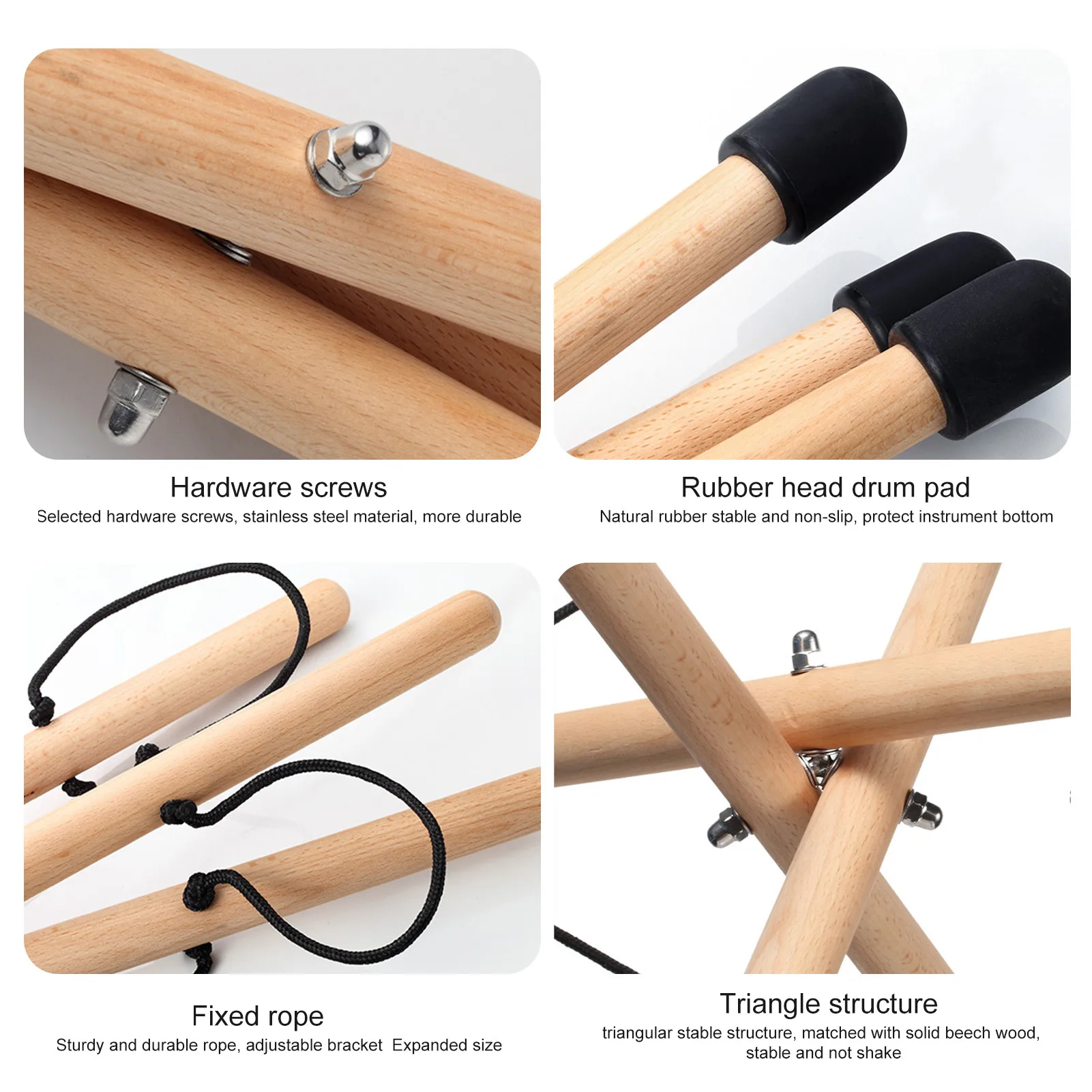 Premium Hand Drum Stand Professional Grade Stage Stand For Drum Maximum Bearing Adjustable Stand
Premium Hand Drum Stand Professional Grade Stage Stand For Drum Maximum Bearing Adjustable Stand