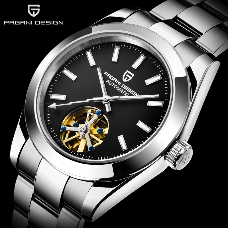 PAGANI DESIGN Top Brand Business Waterproof Mechanical Watch Stainless Steel Men Watch Sapphire Glass Tourbillon Automatic Watch
PAGANI DESIGN Top Brand Business Waterproof Mechanical Watch Stainless Steel Men Watch Sapphire Glass Tourbillon Automatic Watch