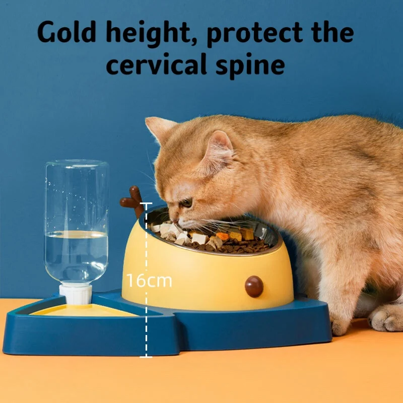 Cat And Dog Feeding Bowl Rice Bowl Pet Feeding Waterer Cat And Dog Rice Bowl Automatic Water Outlet Anti-Dumping Feeder
Cat And Dog Feeding Bowl Rice Bowl Pet Feeding Waterer Cat And Dog Rice Bowl Automatic Water Outlet Anti-Dumping Feeder
