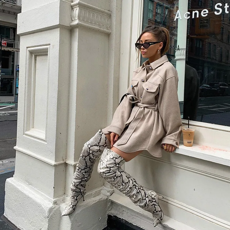 Newest 2020 Winter Women Solid Shirt Coats Lady's Turn-down Collar Long Sleeve Single-breasted Sashes Lace-up Streetwear Jackets 
Newest 2020 Winter Women Solid Shirt Coats Lady's Turn-down Collar Long Sleeve Single-breasted Sashes Lace-up Streetwear Jackets