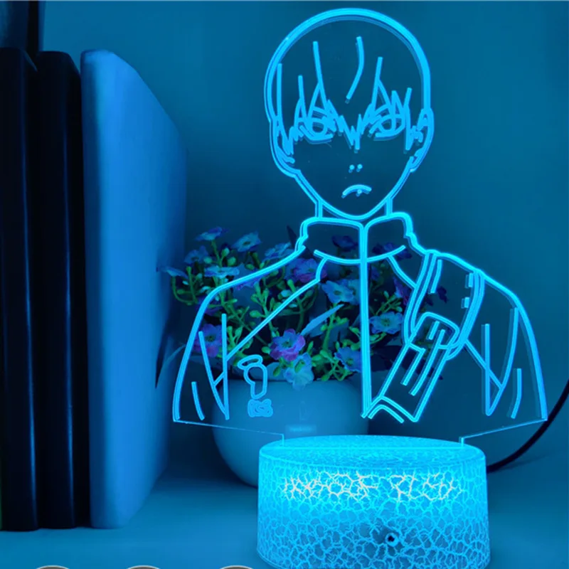 Haikyuu 3D Lamp Tobio Kageyama LED Night Light Anime Figure Lampara Home Decoration Lighting Manga Desk Lampe Decor Kids Gifts
Haikyuu 3D Lamp Tobio Kageyama LED Night Light Anime Figure Lampara Home Decoration Lighting Manga Desk Lampe Decor Kids Gifts