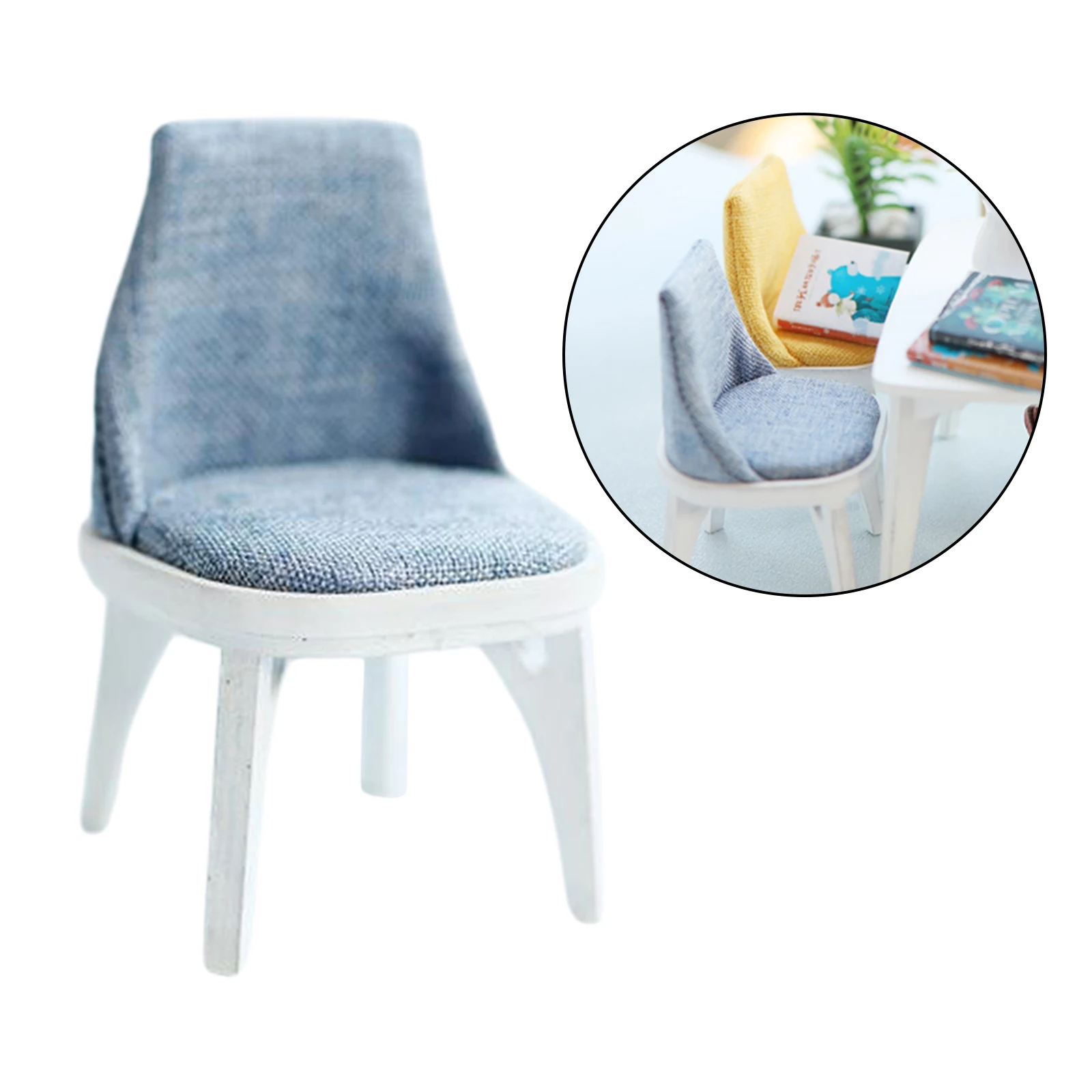 Wooden 1/12 Scale Dollhouse Mini Dining Room Chair Fairy Landscape Accs Toy Gifts Age 3+
Wooden 1/12 Scale Dollhouse Mini Dining Room Chair Fairy Landscape Accs Toy Gifts Age 3+