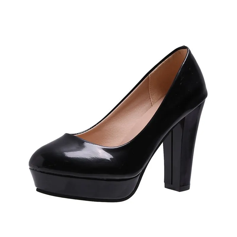 Hot Women High Heel Pumps Thick Heel Pumps Round Toe Pump Sexy Footwear Wedding heels Spring Leather Shoes Woman 2021 new
Hot Women High Heel Pumps Thick Heel Pumps Round Toe Pump Sexy Footwear Wedding heels Spring Leather Shoes Woman 2021 new