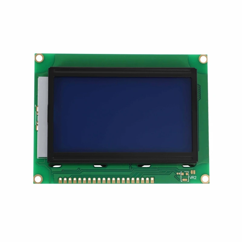 ЖК-дисплей ST7920 128x64 12864 с синей подсветкой, Параллельный Последовательный модуль для Arduino 5 В
ЖК-дисплей ST7920 128x64 12864 с синей подсветкой, Параллельный Последовательный модуль для Arduino 5 В
