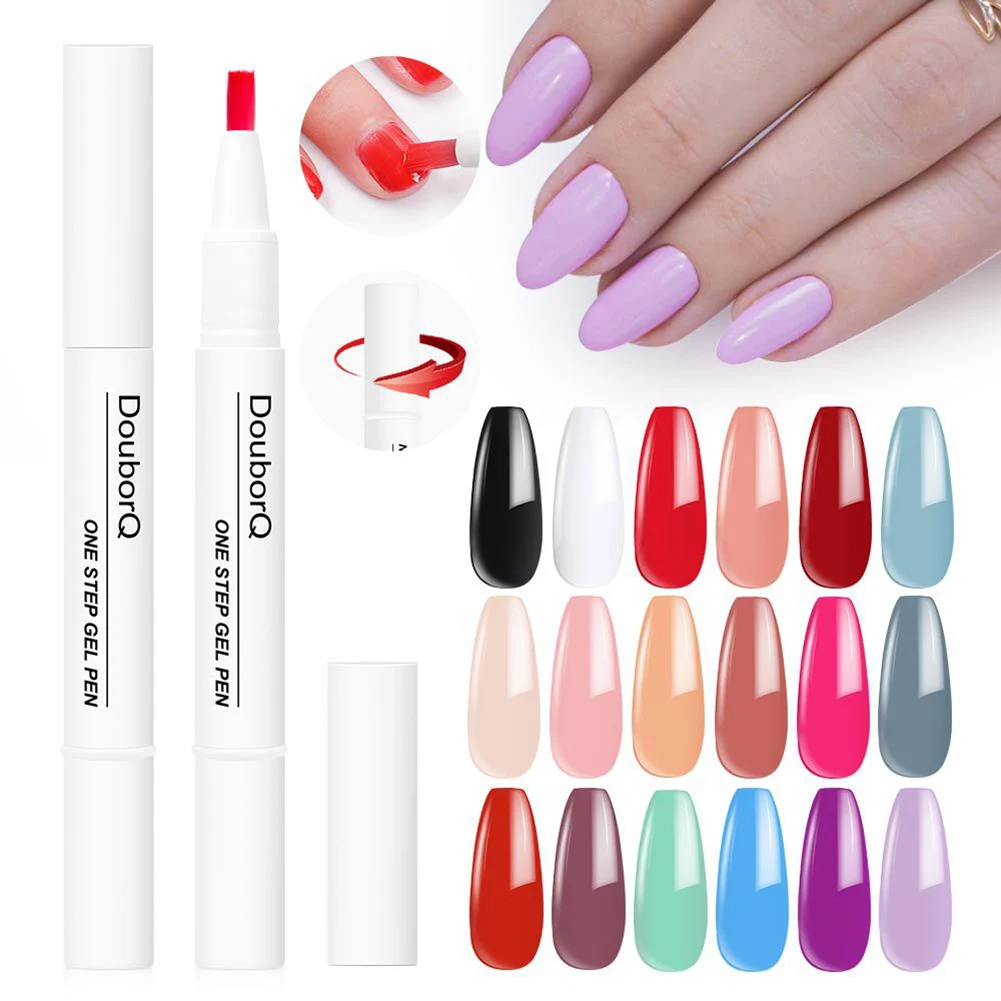 Nail Gel Polish Pen Base Top Coat Hybrid Varnish Nail Art White UV/LED Gel Pens Semi Permanent For Manicure Pen DIY Designs
Nail Gel Polish Pen Base Top Coat Hybrid Varnish Nail Art White UV/LED Gel Pens Semi Permanent For Manicure Pen DIY Designs