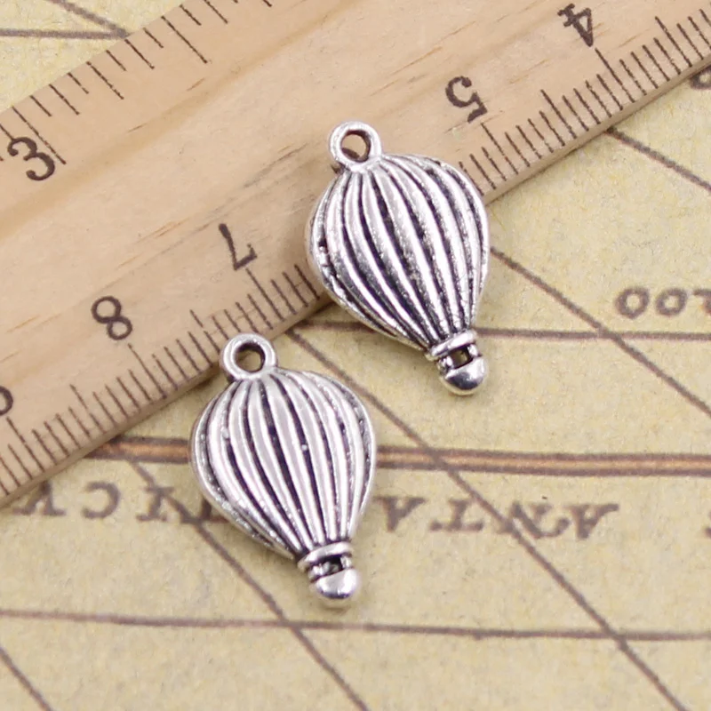 15pcs Charms Hot Air Balloon 21x13mm Tibetan Silver Color Pendants Antique Jewelry Making DIY Handmade Craft
15pcs Charms Hot Air Balloon 21x13mm Tibetan Silver Color Pendants Antique Jewelry Making DIY Handmade Craft