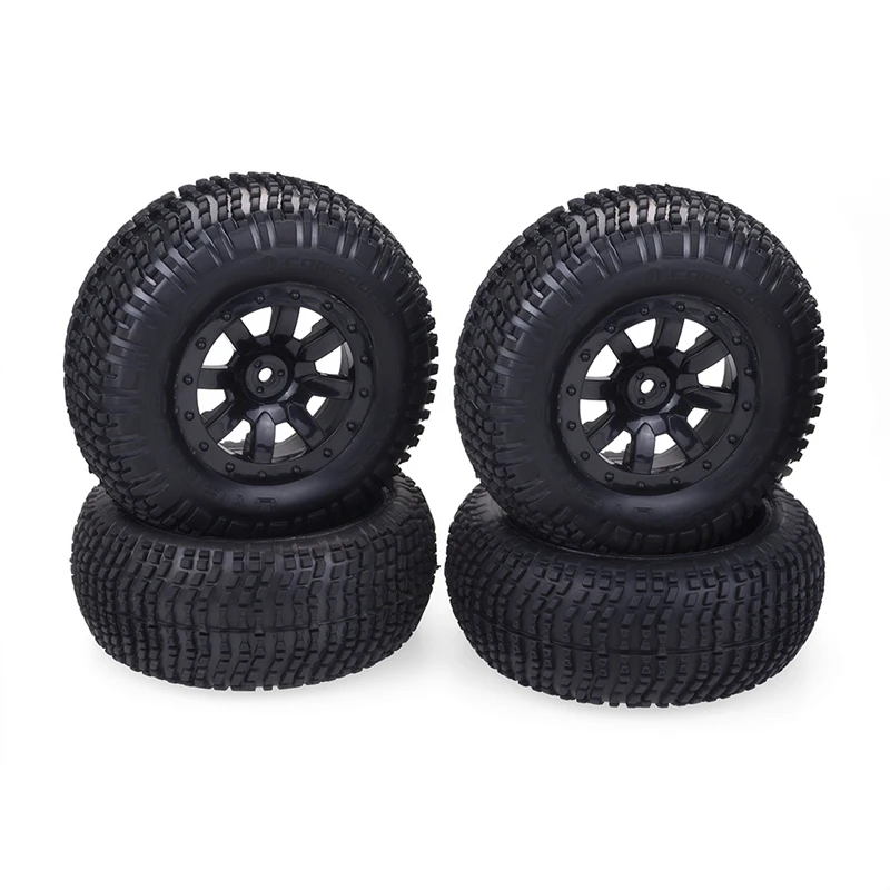 4Pcs Short Course Tires Tyre & Wheel Rims for 1/10 RC Terrain Truck Traxxas Slash VKAR HPI HSP RC Car Upgrade Parts
4Pcs Short Course Tires Tyre & Wheel Rims for 1/10 RC Terrain Truck Traxxas Slash VKAR HPI HSP RC Car Upgrade Parts