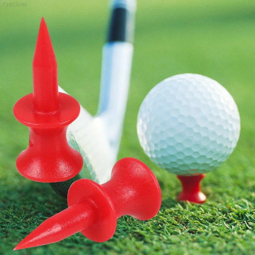 50pcs 30mm Red Plastic Step Down Castle Golf Tees 50 Count Height Control Graduated Bright Durable Golf Parts Accessories
50pcs 30mm Red Plastic Step Down Castle Golf Tees 50 Count Height Control Graduated Bright Durable Golf Parts Accessories