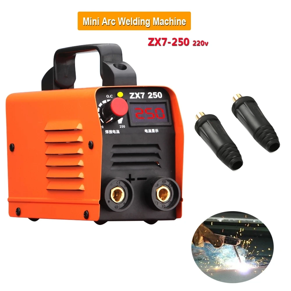 ZX7-250 Electric Welding Machine IGBT DC Inverter ARC Welder 220V Portable Handheld Electric Welders Adjustables 20-250A Current
ZX7-250 Electric Welding Machine IGBT DC Inverter ARC Welder 220V Portable Handheld Electric Welders Adjustables 20-250A Current