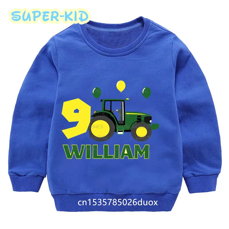 The Truck Personalized Sweatshirt for Boys or Girls 9th Birthday10th Hoodies Sweatshirts Kids Blouse Autumn Girl Clothes,dKYT160
The Truck Personalized Sweatshirt for Boys or Girls 9th Birthday10th Hoodies Sweatshirts Kids Blouse Autumn Girl Clothes,dKYT160