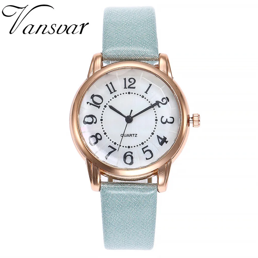 Vansvar Womens Watches Top Brand Luxury Leather Quartz Watch Simple Female Belt Clock relogio feminino ceu estrelado relogio
Vansvar Womens Watches Top Brand Luxury Leather Quartz Watch Simple Female Belt Clock relogio feminino ceu estrelado relogio