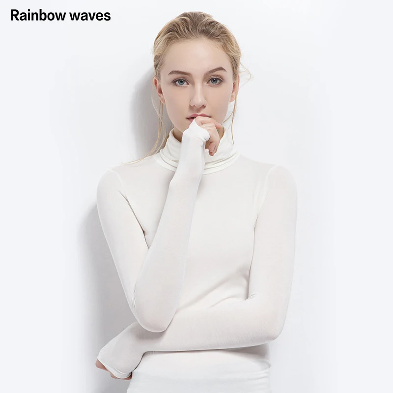 Rainbowwaves New Women Solid Basic Long Sleeve Tshirt Casual Black White Fashion Crop Top Ladies Korean Tee Shirt
Rainbowwaves New Women Solid Basic Long Sleeve Tshirt Casual Black White Fashion Crop Top Ladies Korean Tee Shirt