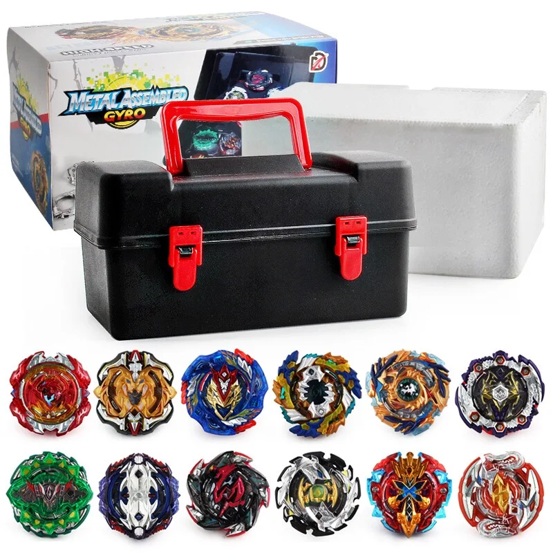 Tops Set Launchers Beyblad Burst Toys Toupie Metal God Burst Bay Blade Blades Toy
Tops Set Launchers Beyblad Burst Toys Toupie Metal God Burst Bay Blade Blades Toy
