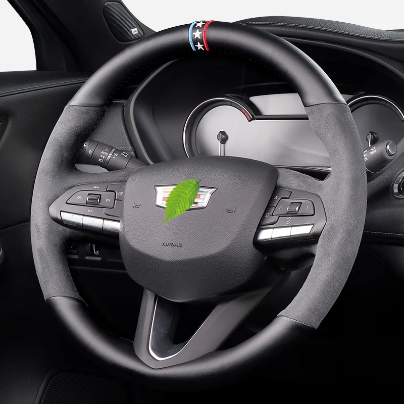 DIY Alcantara Hand Sewing Car Steering Wheel Cover For Cadillac CT4 CT5 CT6 ATSL XTS XT4 XT5 XT6 Grip Cover car accessories
DIY Alcantara Hand Sewing Car Steering Wheel Cover For Cadillac CT4 CT5 CT6 ATSL XTS XT4 XT5 XT6 Grip Cover car accessories