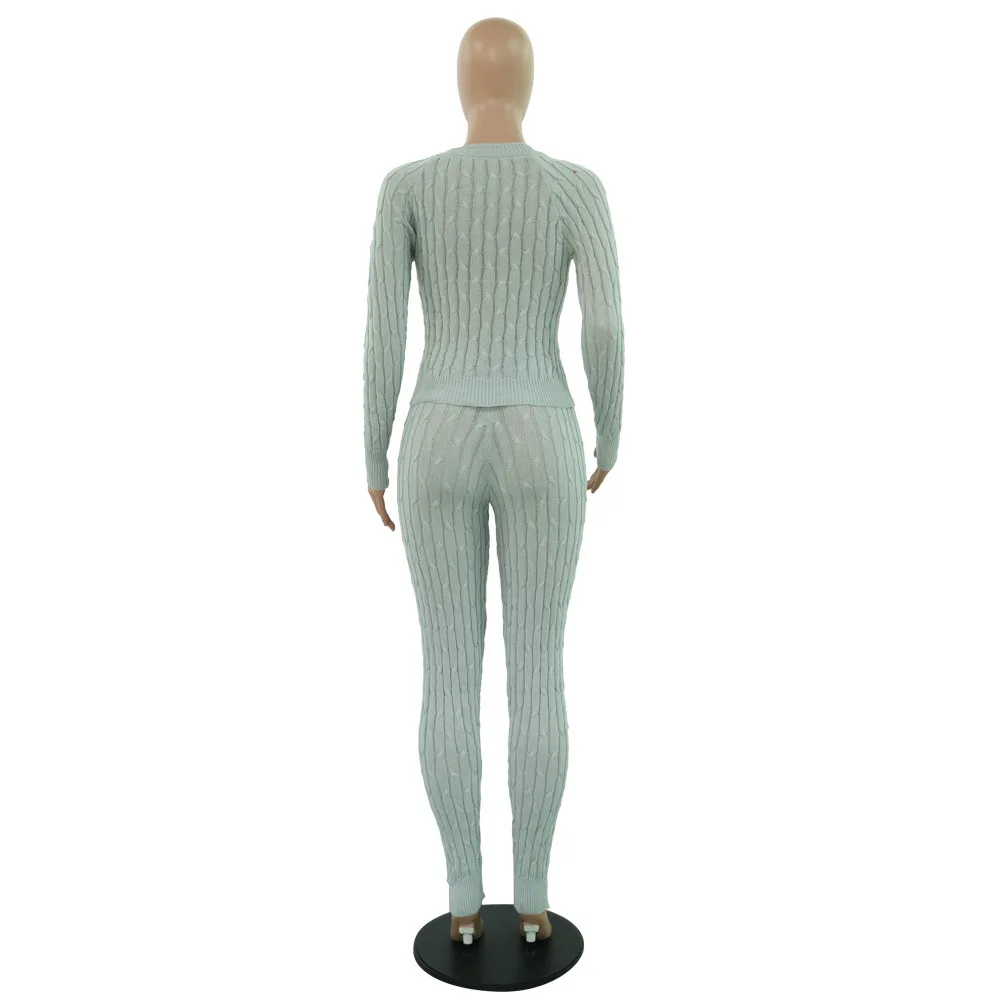 HAOOHU Sweater Two Piece Set Tracksuit Fall Winter Clothing Knitted Top Pant Sweat Suits Women 2 Piece Outfits Matching Sets
HAOOHU Sweater Two Piece Set Tracksuit Fall Winter Clothing Knitted Top Pant Sweat Suits Women 2 Piece Outfits Matching Sets