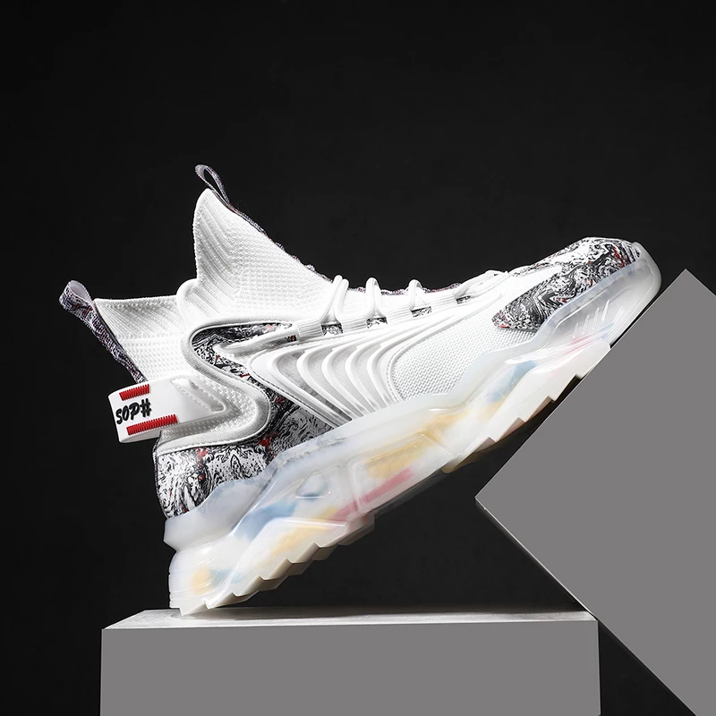 Casual Sneakers For Men Breathable Mesh Running Shoes Height Increasing Sport Shoes High-top Walking Jogging Shoes Size 39-46
Casual Sneakers For Men Breathable Mesh Running Shoes Height Increasing Sport Shoes High-top Walking Jogging Shoes Size 39-46