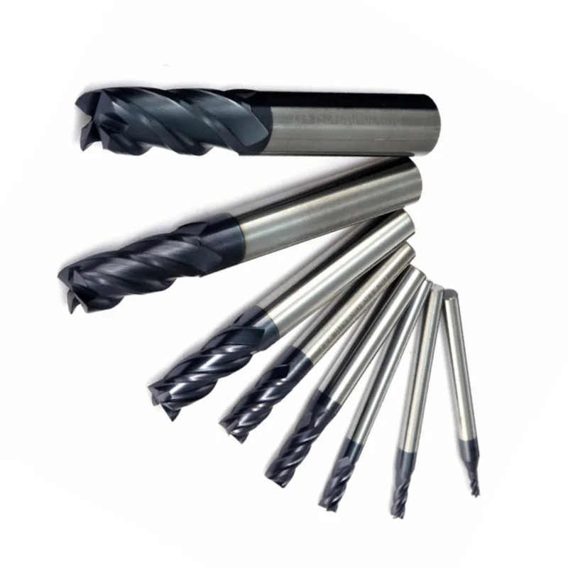 4 Flute HRC50 1/2/3/4/6/8/10/12mm Tungsten Steel Carbide End Mill Machine 45 Degree Bevel CNC Milling Cutter
4 Flute HRC50 1/2/3/4/6/8/10/12mm Tungsten Steel Carbide End Mill Machine 45 Degree Bevel CNC Milling Cutter