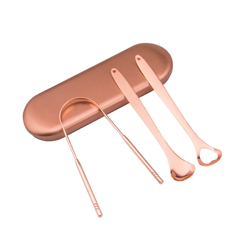 3 Pcs Tongue Cleaner With Travel Handy Case Stainless Steel Tongue Scraper Metal Brush Dental Kit Oral Care Dental Tool Adult
3 Pcs Tongue Cleaner With Travel Handy Case Stainless Steel Tongue Scraper Metal Brush Dental Kit Oral Care Dental Tool Adult