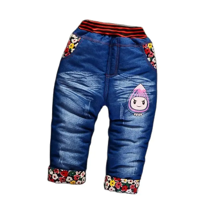 2021 New Baby Girls Boys Winter Jeans Children Thick Plus Velvet Cartoon Denim Pants Kids Soft Cotton Warm Trousers 1-4 Years
2021 New Baby Girls Boys Winter Jeans Children Thick Plus Velvet Cartoon Denim Pants Kids Soft Cotton Warm Trousers 1-4 Years