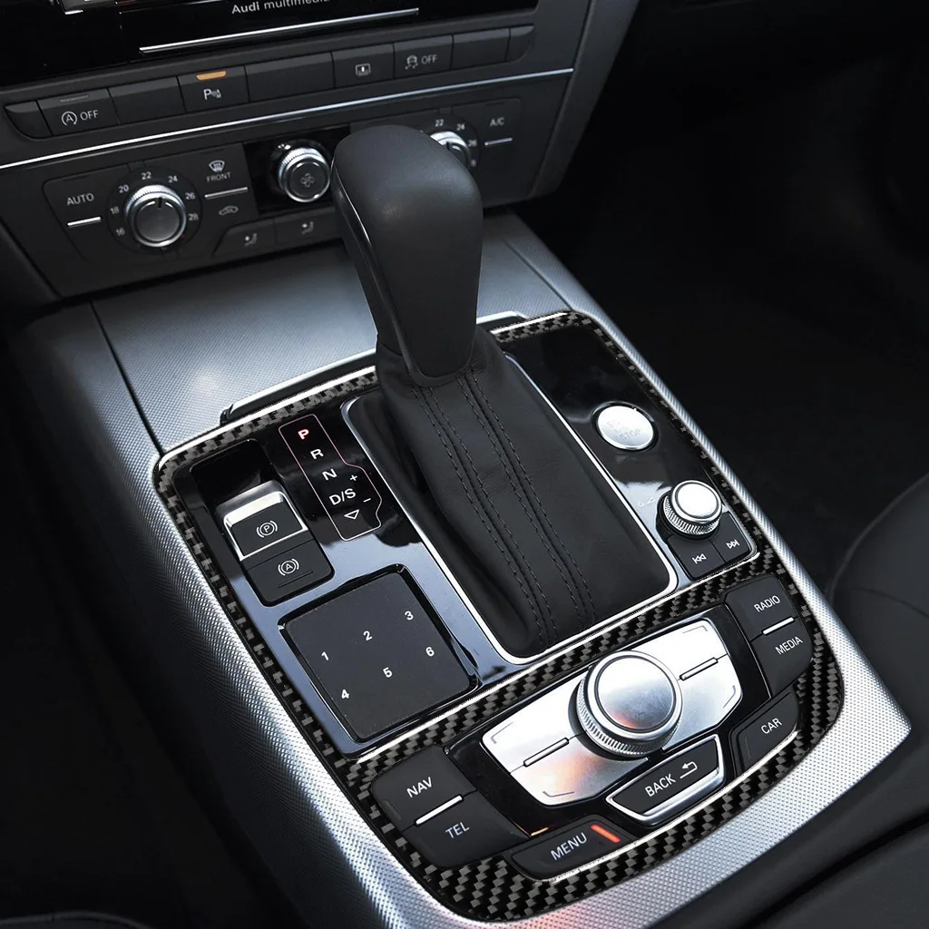 BOOMBLOCK car gear shift panel cover carbon fiber sticker console accessories for Audi A6 A7 2012 2013 2014 2015 2016 2017 2018
BOOMBLOCK car gear shift panel cover carbon fiber sticker console accessories for Audi A6 A7 2012 2013 2014 2015 2016 2017 2018
