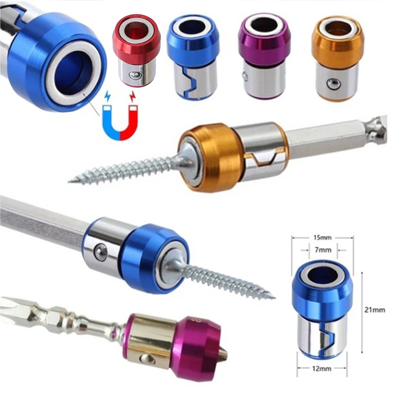 Batch head magnetic ring Strong tip magnetizing ring Metal screwdriver head magnetic positioner universal magnetic ring
Batch head magnetic ring Strong tip magnetizing ring Metal screwdriver head magnetic positioner universal magnetic ring