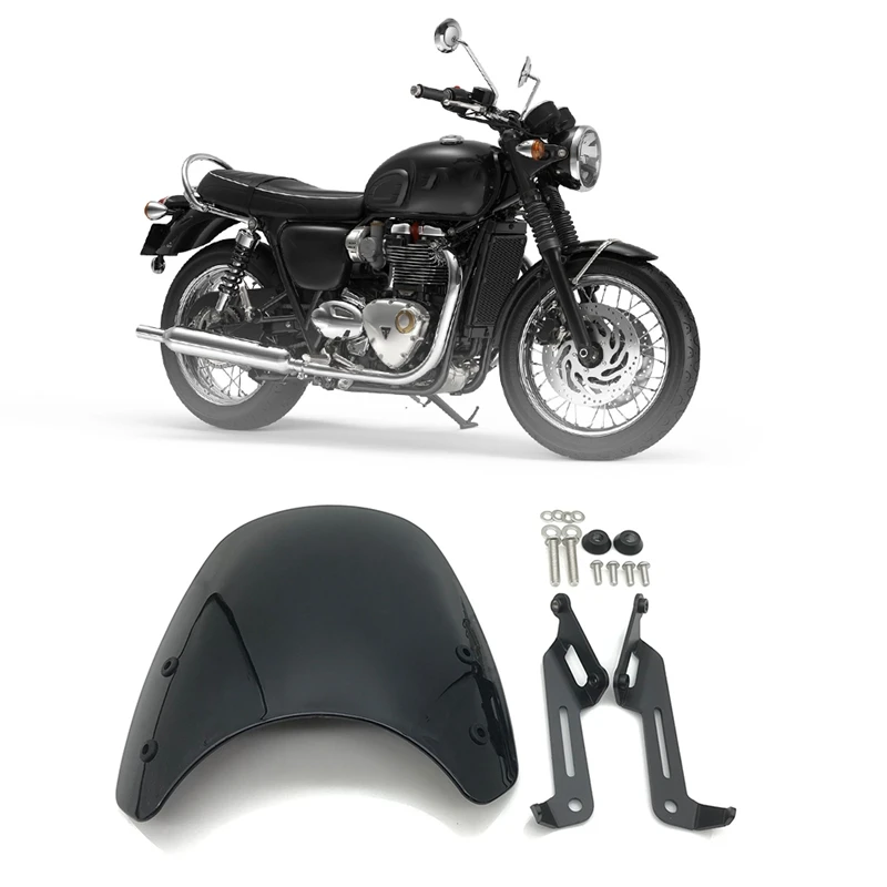 Ветровое стекло для Bonneville Codificador 1200 XE/XC/2019-2021, защитные дефлекторы для фар 
Ветровое стекло для Bonneville Codificador 1200 XE/XC/2019-2021, защитные дефлекторы для фар