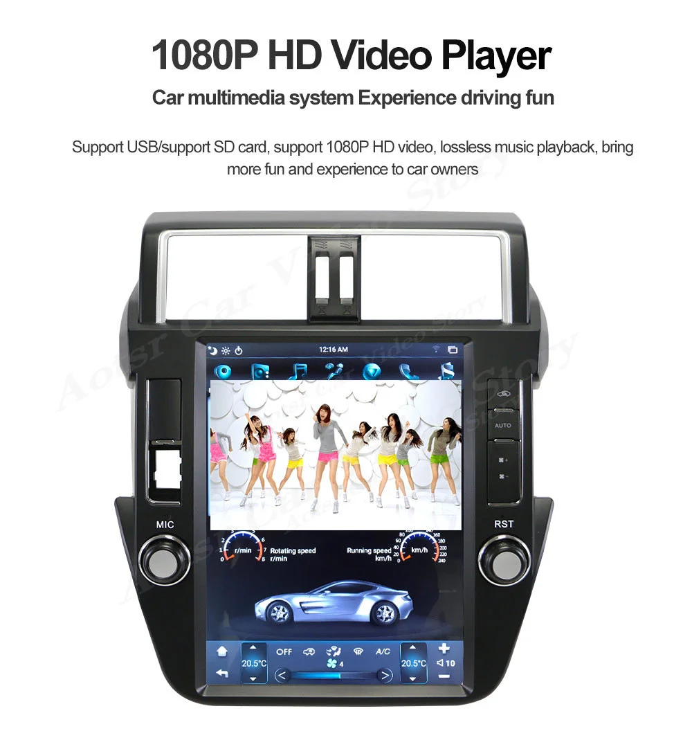 Android Car radio GPS multimedia player For Toyota Prado 2010 2011 2012 2013-2017 car navigation Stereo receiver Head Unit 
Android Car radio GPS multimedia player For Toyota Prado 2010 2011 2012 2013-2017 car navigation Stereo receiver Head Unit