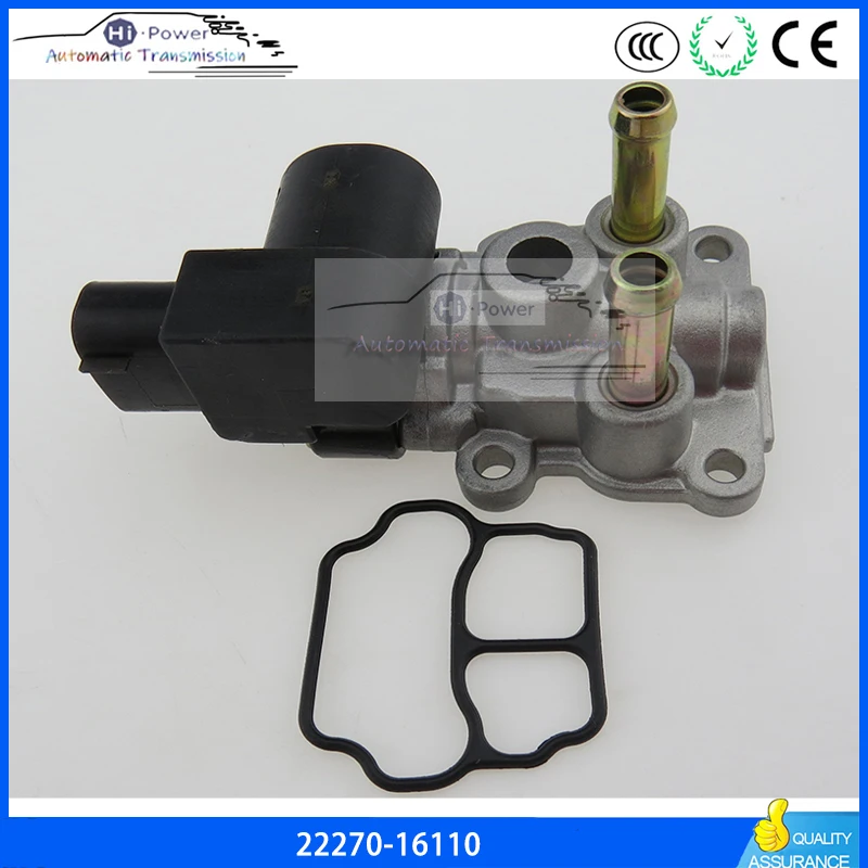 Idle Air Speed Control Valve 22270-16110 for Toyota Corolla Tercel Paseo 1.5L Suzuki Esteem 1.6L OEM 2227016110 136800-0400
Idle Air Speed Control Valve 22270-16110 for Toyota Corolla Tercel Paseo 1.5L Suzuki Esteem 1.6L OEM 2227016110 136800-0400