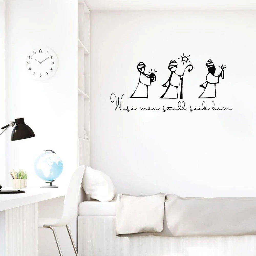 Three Wise Men Home Decoration Living Room Mural Holiday Celebration Removable Vinyl Wall Decals ph592
Three Wise Men Home Decoration Living Room Mural Holiday Celebration Removable Vinyl Wall Decals ph592