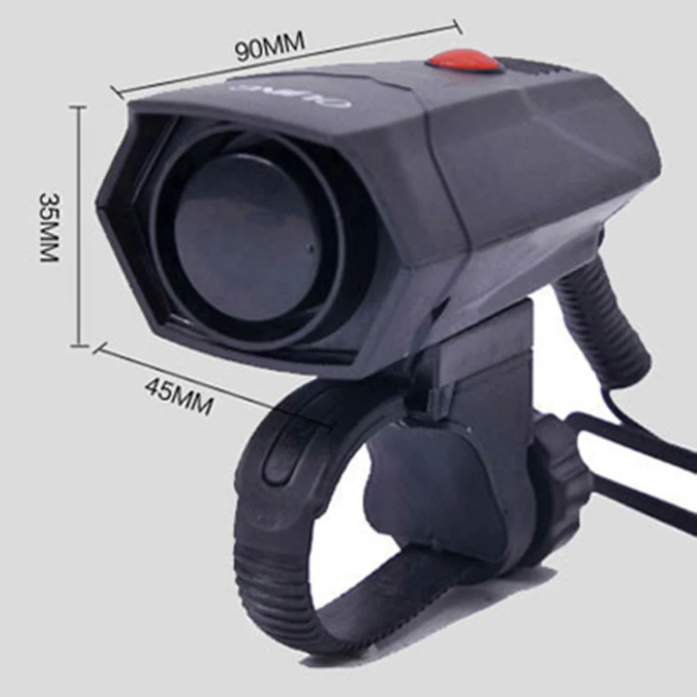 Electronic Horns With 2 LED Light 6 Sounds Cycling Handlebar Ring Bell Horn Bike Air Alarm without Batteries
Electronic Horns With 2 LED Light 6 Sounds Cycling Handlebar Ring Bell Horn Bike Air Alarm without Batteries