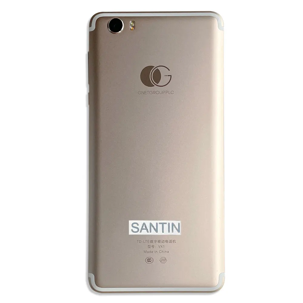 Сотовый телефон Metal SANTIN VX1 6 ГБ ОЗУ 64 Гб ПЗУ экран 5 дюйма full HD 1920*1080 4G LTE