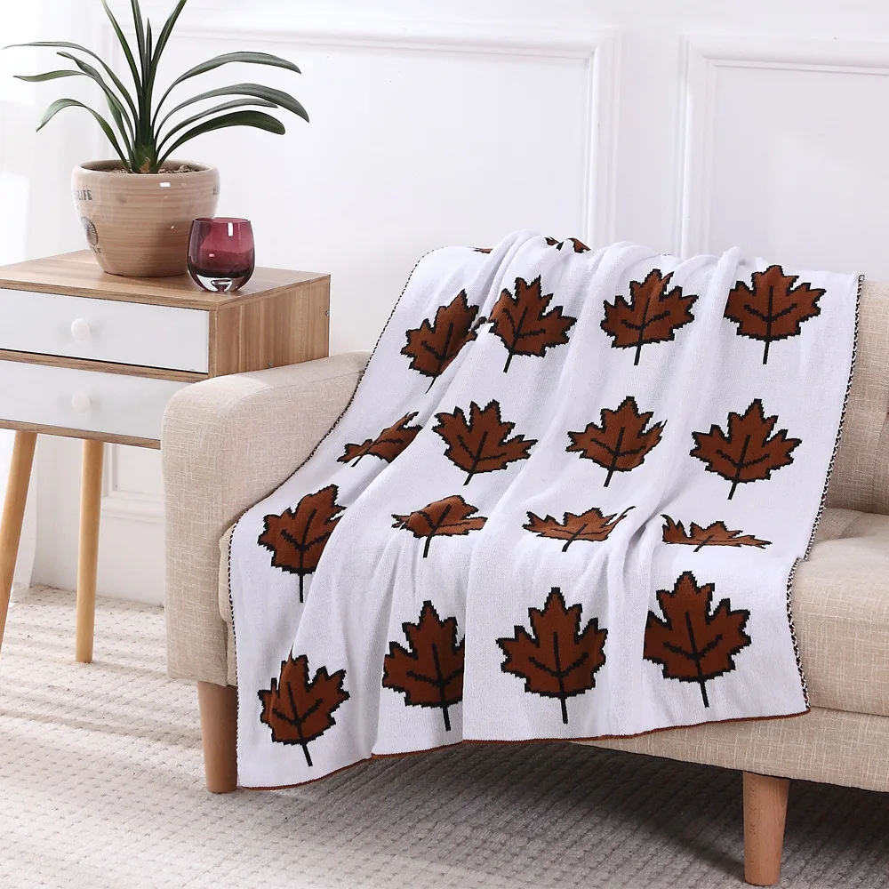 Cotton Maple Leaf Knitted Blanket For Baby Swaddle Wrap Office Home Air-conditioning Quilt Children's Photo Props Bedding Series
Cotton Maple Leaf Knitted Blanket For Baby Swaddle Wrap Office Home Air-conditioning Quilt Children's Photo Props Bedding Series