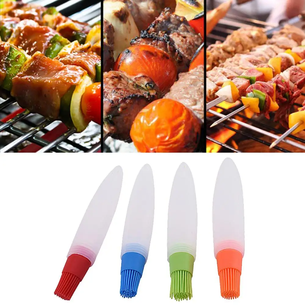 1pc Silicone Oil Bottle Brush High Temperature Resistant Multifunctional Barbecue Kitchen Oil Brush Bottle Kitchen Barbecue Tool
1pc Silicone Oil Bottle Brush High Temperature Resistant Multifunctional Barbecue Kitchen Oil Brush Bottle Kitchen Barbecue Tool