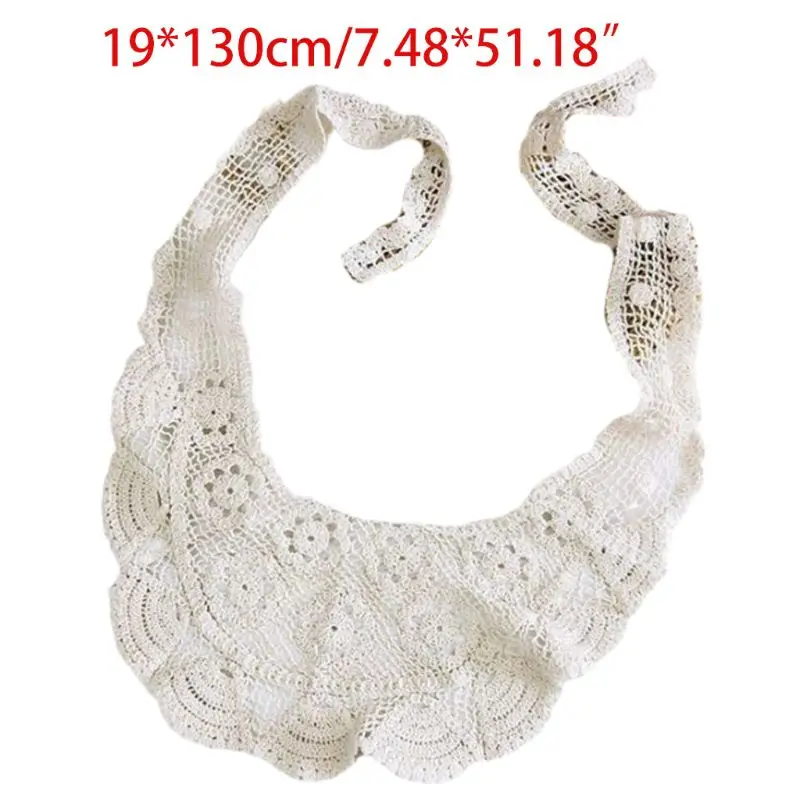 Women Lace Floral Triangle Scarf Solid Color Shawl Wrap Tassel for Ladies Female
Women Lace Floral Triangle Scarf Solid Color Shawl Wrap Tassel for Ladies Female
