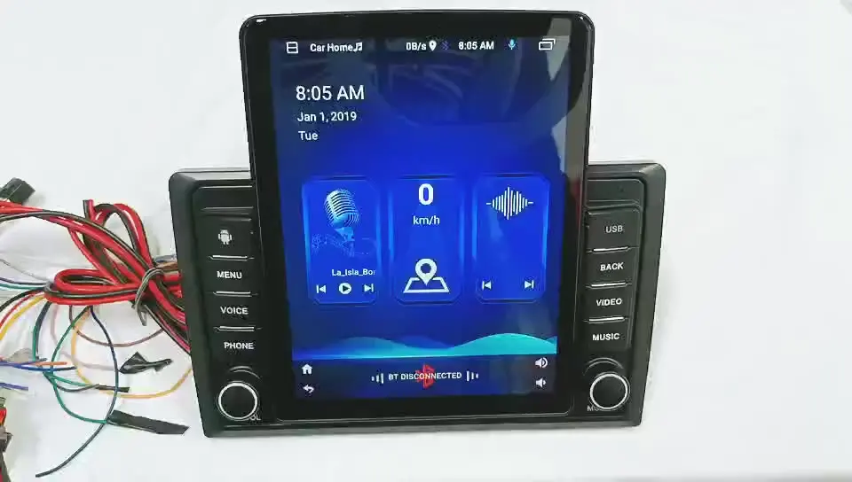 9.5inch 2DIN Vertical Touch Screen Car Dvd Audio Universal Android Autoradio GPS Navigation Mp5 2din Android Car GPS Radio
9.5inch 2DIN Vertical Touch Screen Car Dvd Audio Universal Android Autoradio GPS Navigation Mp5 2din Android Car GPS Radio