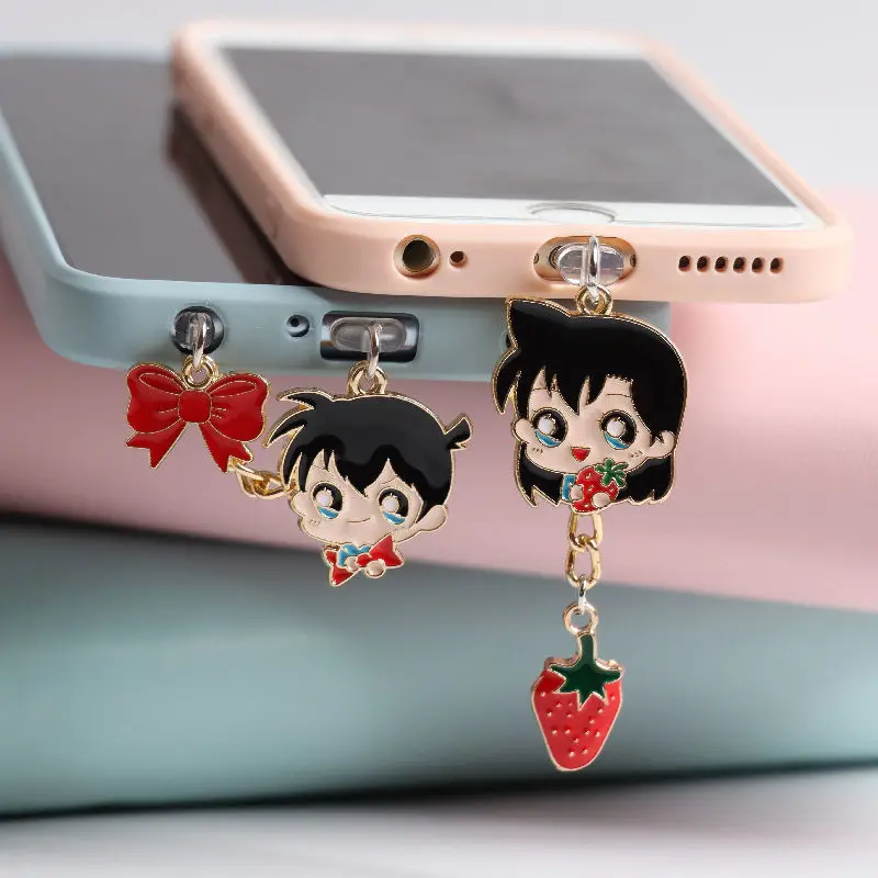 Аниме Anti Dust Plug Phone Charm Cute Type C зарядный порт пылезащитные заглушки Kawaii Мода 3 5 мм