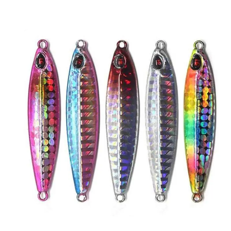 Laser fishing lure swimbait 10g/14g/21g/ Micro Jigging Lead 3D Eyes Metal Jig Slow Jigging/Trolling Metal Spoon Fishing Lure
Laser fishing lure swimbait 10g/14g/21g/ Micro Jigging Lead 3D Eyes Metal Jig Slow Jigging/Trolling Metal Spoon Fishing Lure
