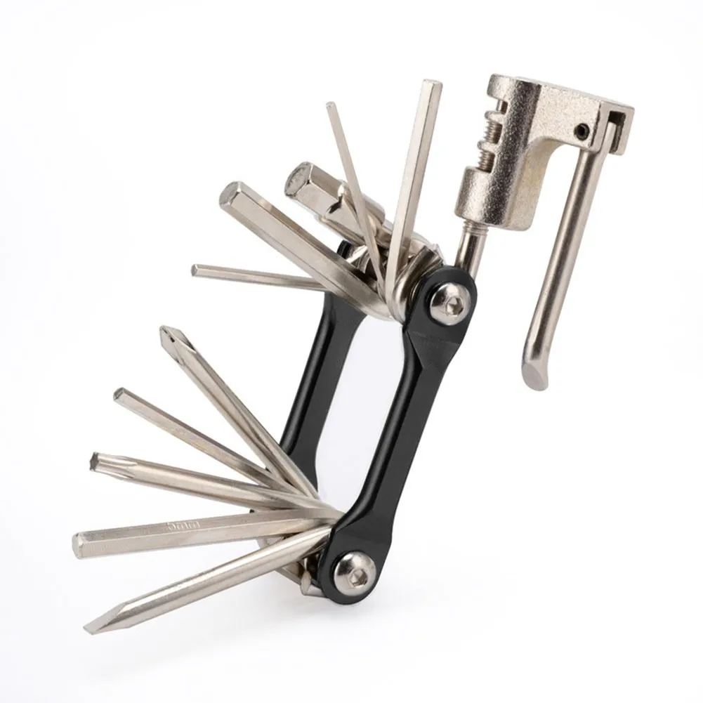 Multifunctional 11 In 1 Bicycle Repair Tool Kits Portable MTB Bike Hex Spoke Wrench Screwdriver Spanner Cycling Repair Multitool
Multifunctional 11 In 1 Bicycle Repair Tool Kits Portable MTB Bike Hex Spoke Wrench Screwdriver Spanner Cycling Repair Multitool