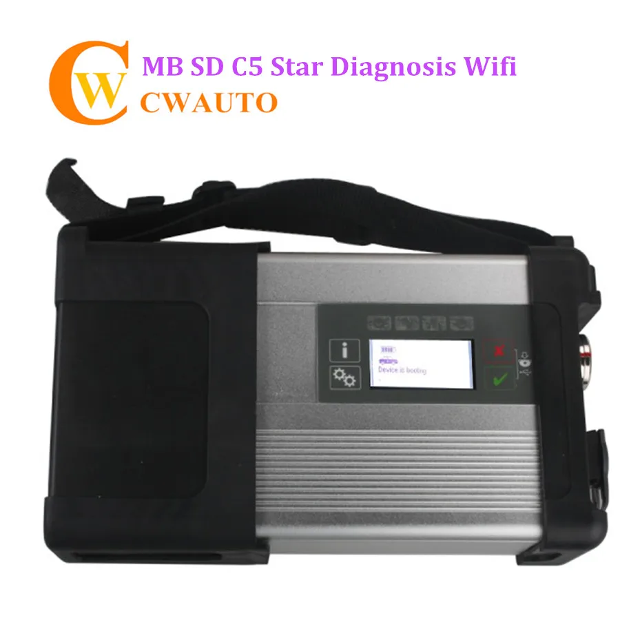 Top MB SD Connect C5 SDConnect Compact 5 звезд Диагностика с Wi-Fi для автомобилей и грузовиков |
